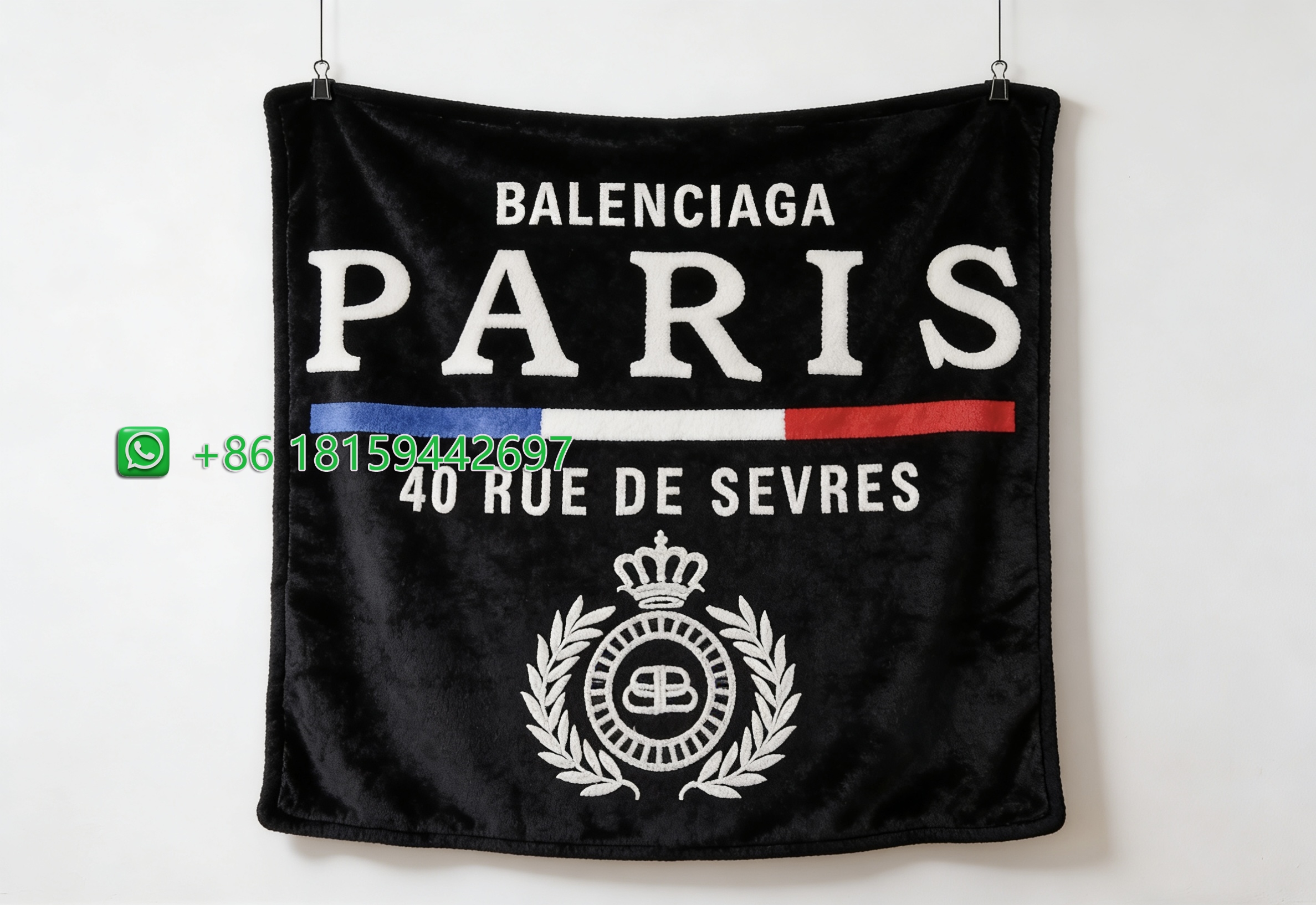 Balenciaga Throw Blankets